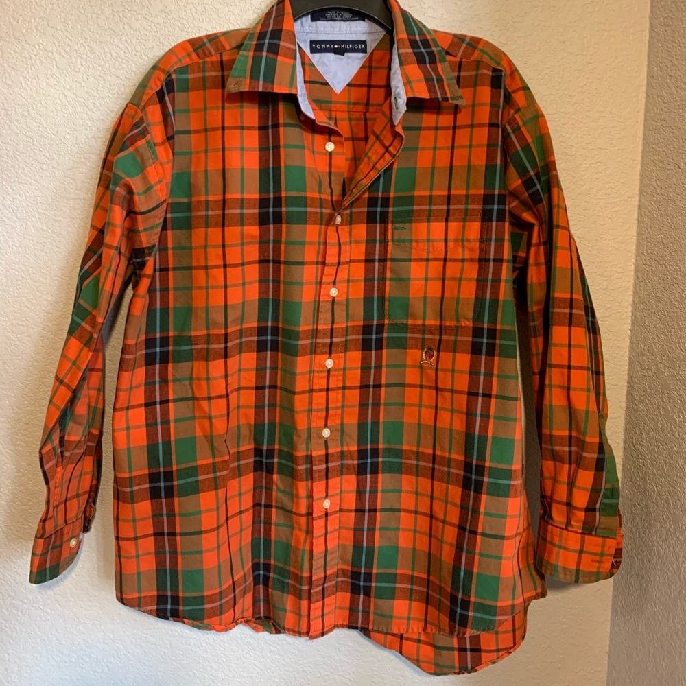 Vintage Tommy Hilfiger flannel shirt